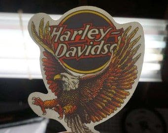 Classic Harley Davidson Eagle Window Decal