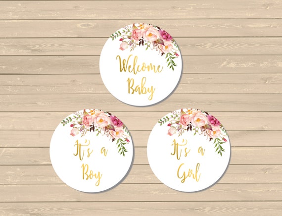Baby Shower Cake Toppers Gender Neutral