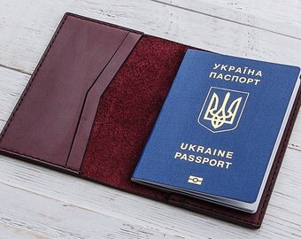 Passport Holder, Passport Case, Passport Cover, Womens Wallet, Leather Passport Cover, Travel Wallet, Passport Pouch, Documents Holder