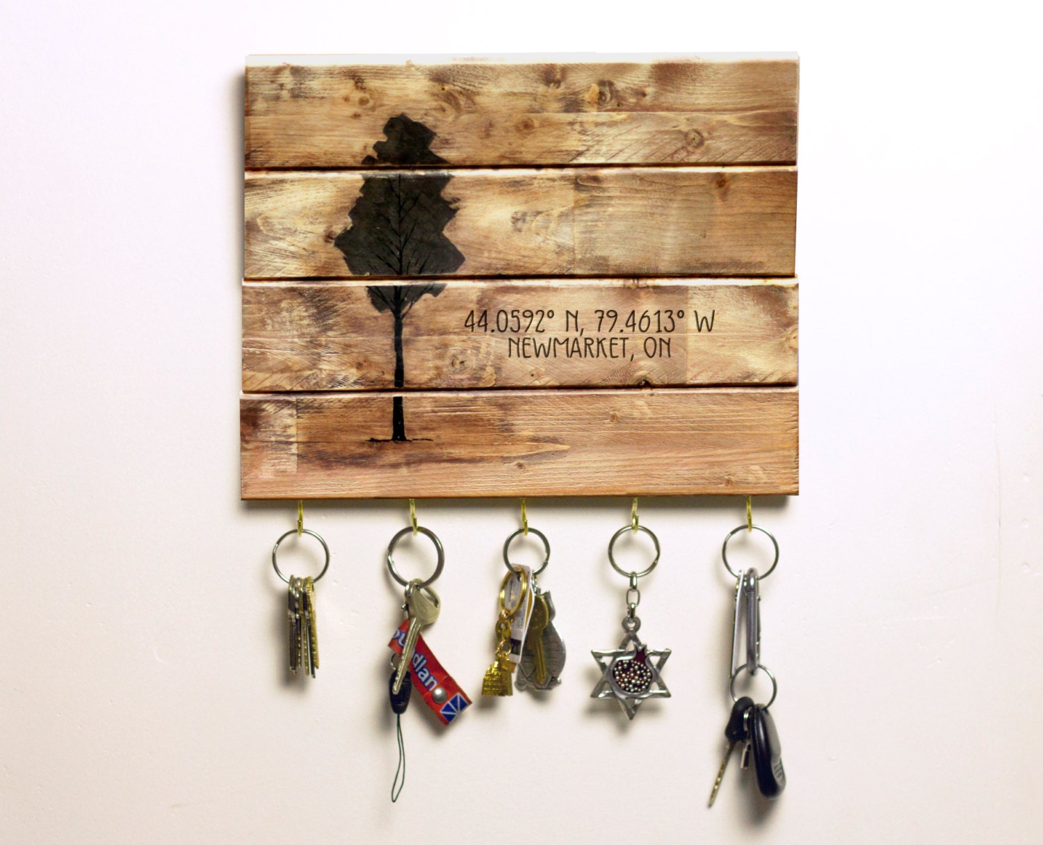 Key Rack Organizer Wall Keyholder Key Rack Rustic Key
