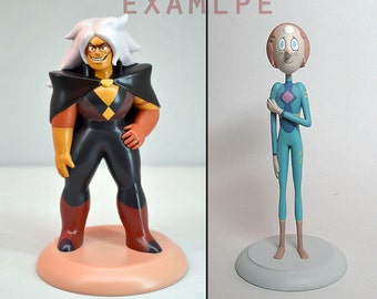 Steven Universe figure | Statuette | Figurine | Garnet | Amethyst | Pearl | Steven | Peridot | Jasper