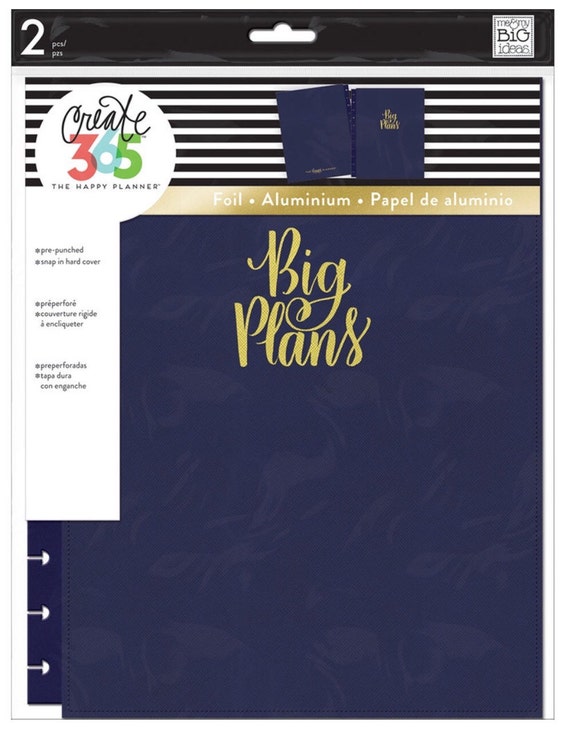 The Big Happy Planner Snap On Hard Cover Big Plans