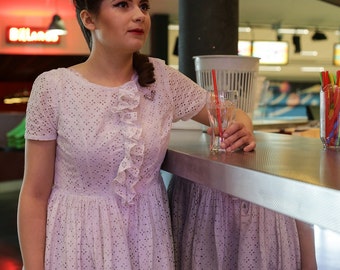 Dress 1940 / vintage dress / 1940 s dress/WWII Dress / dress retro/Vintage dress