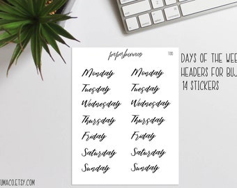 cute stickers for your bullet journals planners by paperkumaco