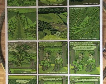 Green Verses Poster