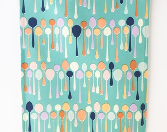 Teaspoons Tea Towel