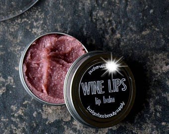 Wine Lips Lip Scrub. Wine Gifts for Women. Wine Lover Gift. Wine Party Favors. Lip Scrub. Wine Lover. Wine Lip Balm. Natural Lip Balm.