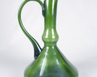 MCM Art Glass Decanter Blenko? Empoli?