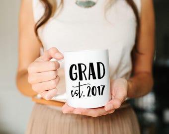 Grad Mug, Grad Gifts, Graduation Gifts, Graduation gift Ideas, 2017 Grad, Graduation Mug, Graduation Gift for Her, Graduation Gift for Him