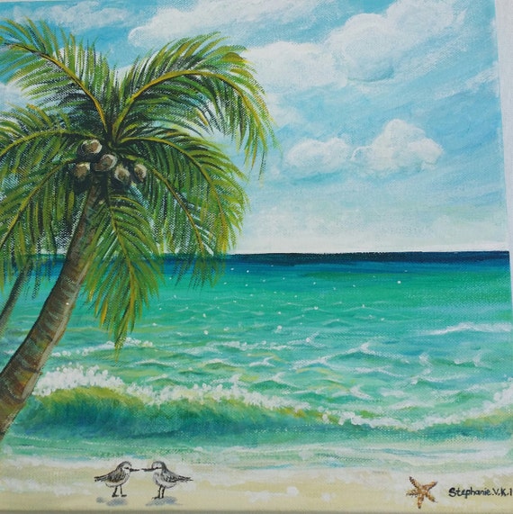 Ocean view art original painting