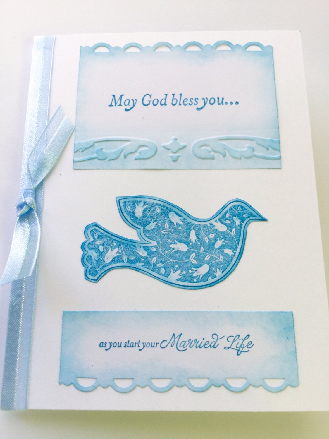 Hand made cards: Stampin Up cards Religious Wedding cards