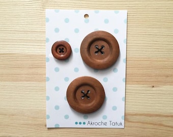 3 buttons for Akroche Tatuk pattern