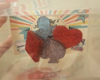 Retro Atomic Viva Las Vegas Brooch