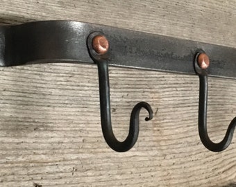 coffee mug rack, mug rack, coffee cup holder, kitchen decor, wrought iron rack, untensil rack or hanger