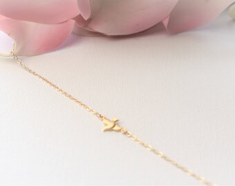 Dove Charm Necklace/Gold Dove Necklace/SilverDove Necklace