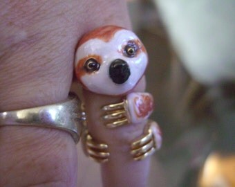 Baby SLOTH ring sale!!