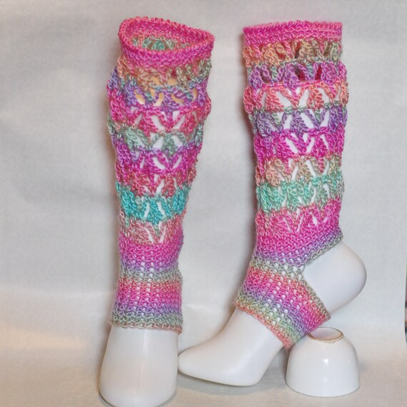 yoga socks pilates socks dance socks gradient color leg warmer