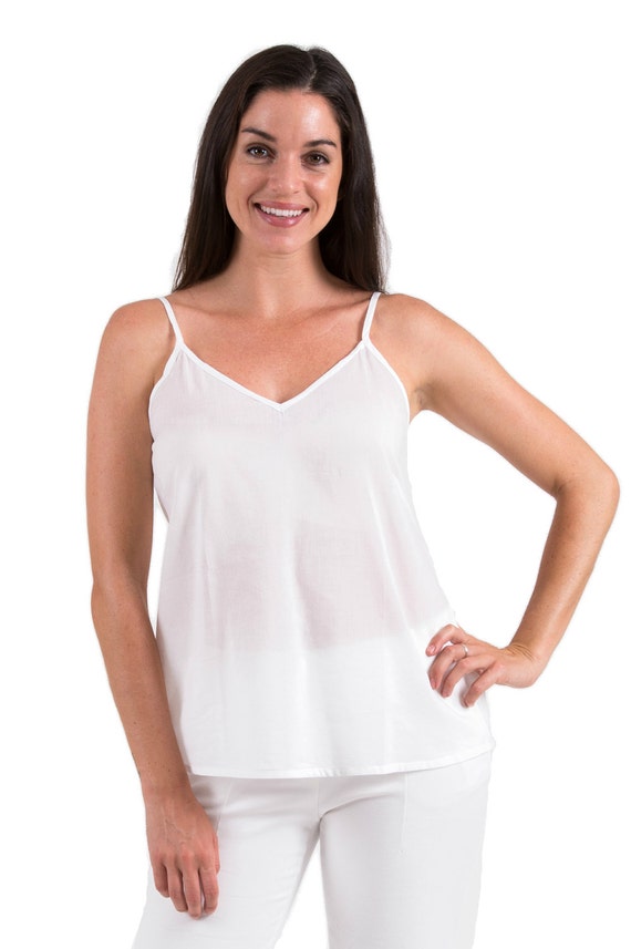 100% cotton camisole tops made