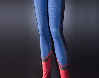 NEW! TAFI Spider-Man Homecoming Movie Leggings - 2017 Custom Design Affordable Peter Parker Marvel Hero Costume CosPlay Yoga Print
