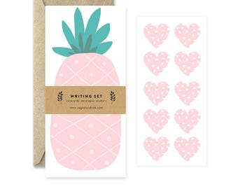 Pineapple Letter Writing Set