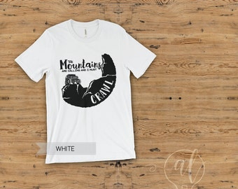 Mountains Calling - Adventure Shirt - Mountain Shirt - Jeep shirt - Jeep life - The mountains are calling tee - off road shirt - Outdoors
