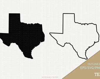 Texas Vector, State Clipart, TX Clip Art, Texas SVG, State PNG (Design 13714)