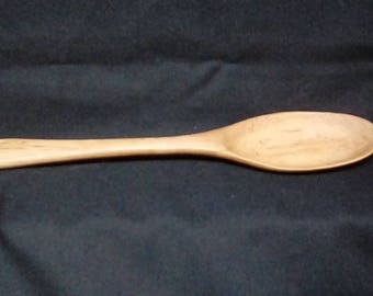 Wooden Spoon - Hand Carved Wooden Spoon - Hand Carved Wooden Spoon Made in Nova Scotia - Riven Woodworks Hand Carved Wooden Spoon - Spoon
