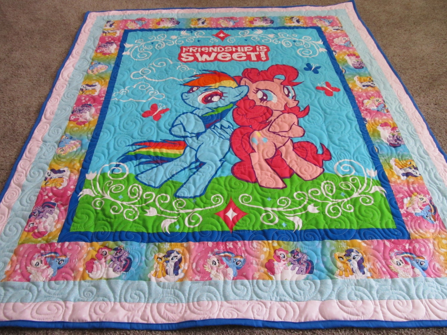 my little pony quilt cover big w