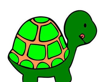 Turtle SVG Cutting Digital File Only