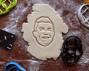 Cristiano Ronaldo Cookie Cutter // fondant cutter // cookie stamp // for custom cookies // personalized cookie cutter