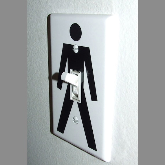 Funny Guy Light Switch Wall Plate Cover gag gift single