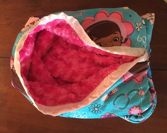 Doc McStuffins blanket poncho