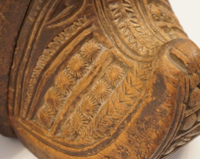 Antique Carved Stirrups - 1800s