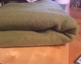Wool Mattress pad - Queen, green * Free Shipping