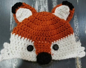 Fox beanie | Etsy