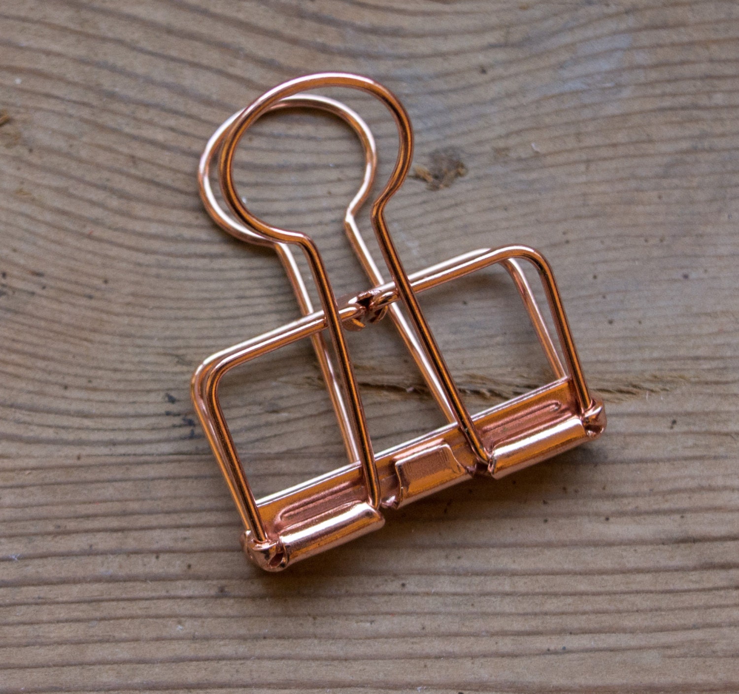 Wire Binder Clips COPPER Midori Travelers Notebook