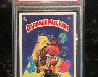 1985 GARBAGE Pail Kids "Boozin Bruce" - Graded & Authenticated - PSA 10 Gem Mint - One of the most popular GPK cards ever!