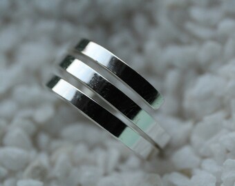 Silver replica viking ring authentic model - mm size