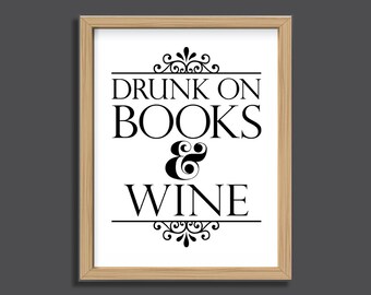 Wine art print | Etsy