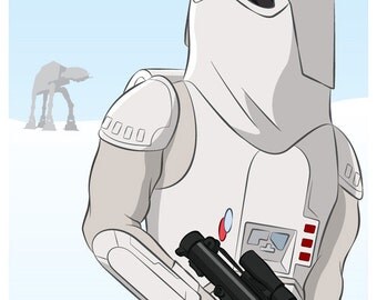 how to draw a snowtrooper