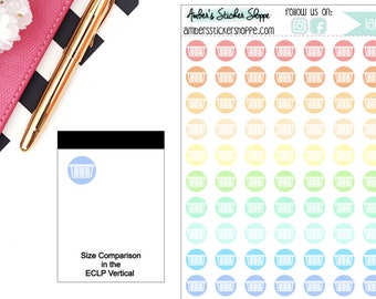 Pastel Laundry Basket Dirty Laundry Laundry Dot Planner Stickers