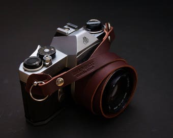 Personalized Leather Camera Strap,Leather Camera Strap,Gift for Photograph Lovers, Camera Strap , Nikon, Leica, Fuji X serie, Olympus, DSLR
