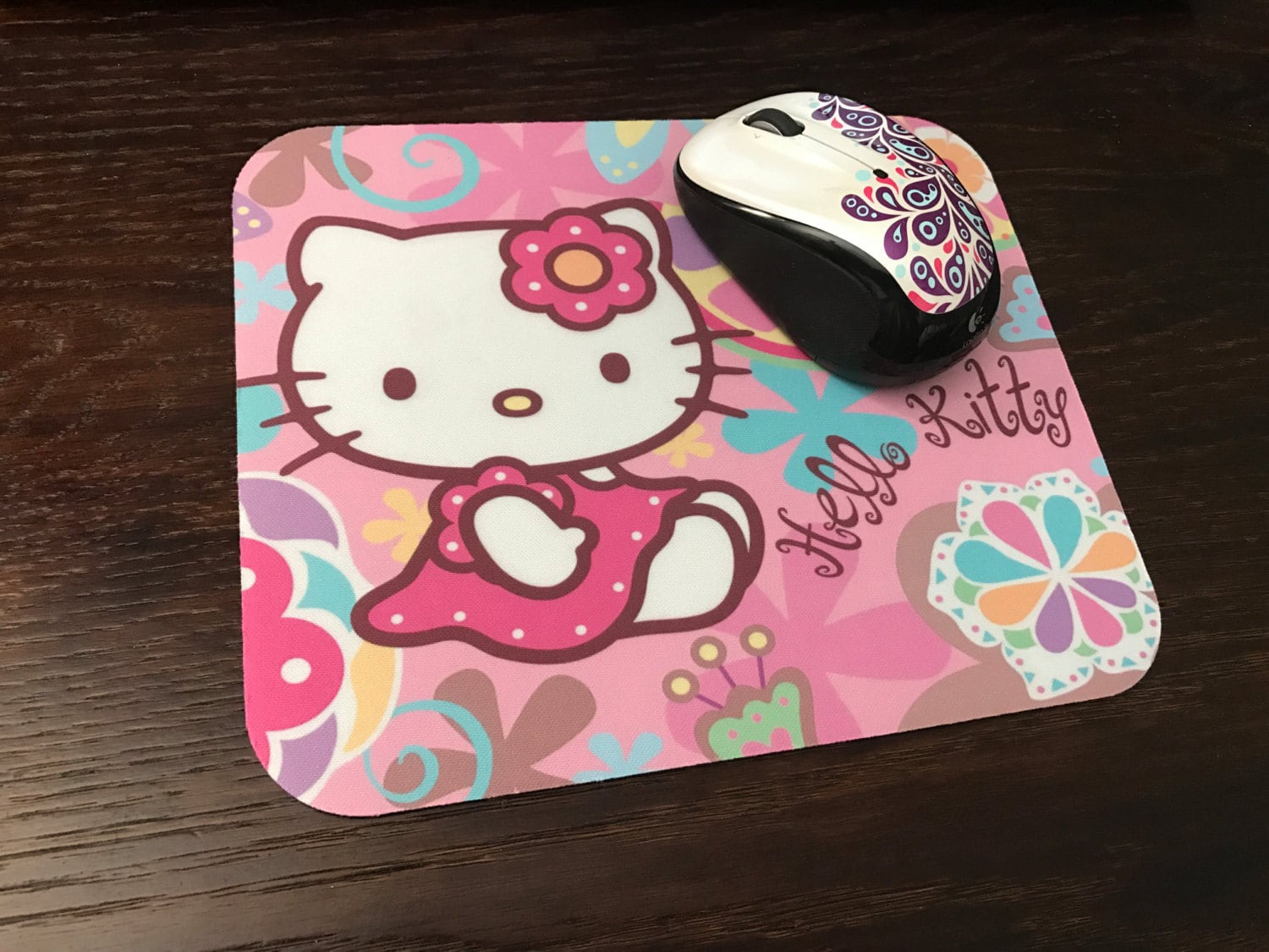 Hello Kitty Pink Mousepad