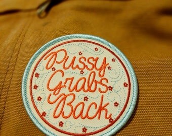 Pussy Grabs Back Patch