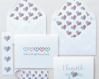 Small Stationery Gift - Perfect for Rodan and Fields Consultants - Card Bundle Pack (Six Pieces) - Promotion Gift