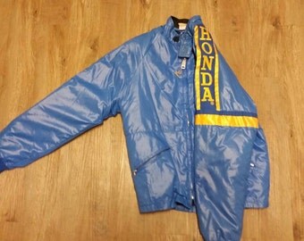 Vintage honda motorcycle jacket, hondaline, motorcycle jacket, dirt bike jacket, street bike jacket