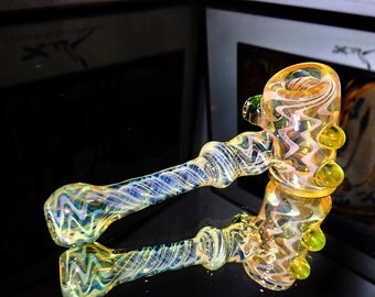 Fume Glass Pipe Color Changing