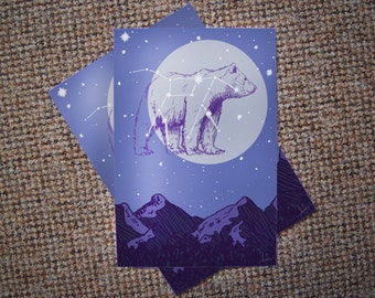 Ursa Major • Great Bear • A5 / A4 Print