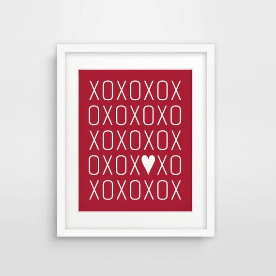 XOXO Valentine's Day Printable