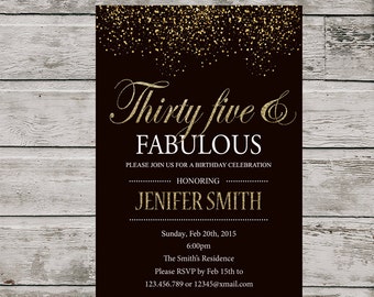 35Th Birthday Invitation 7